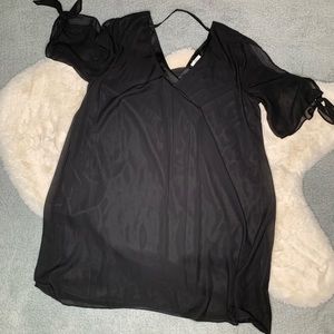 Soprano black dress, large